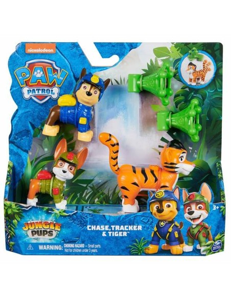 Fahrzeuge-Set The Paw Patrol Jungle Pups - Chase & Tracker