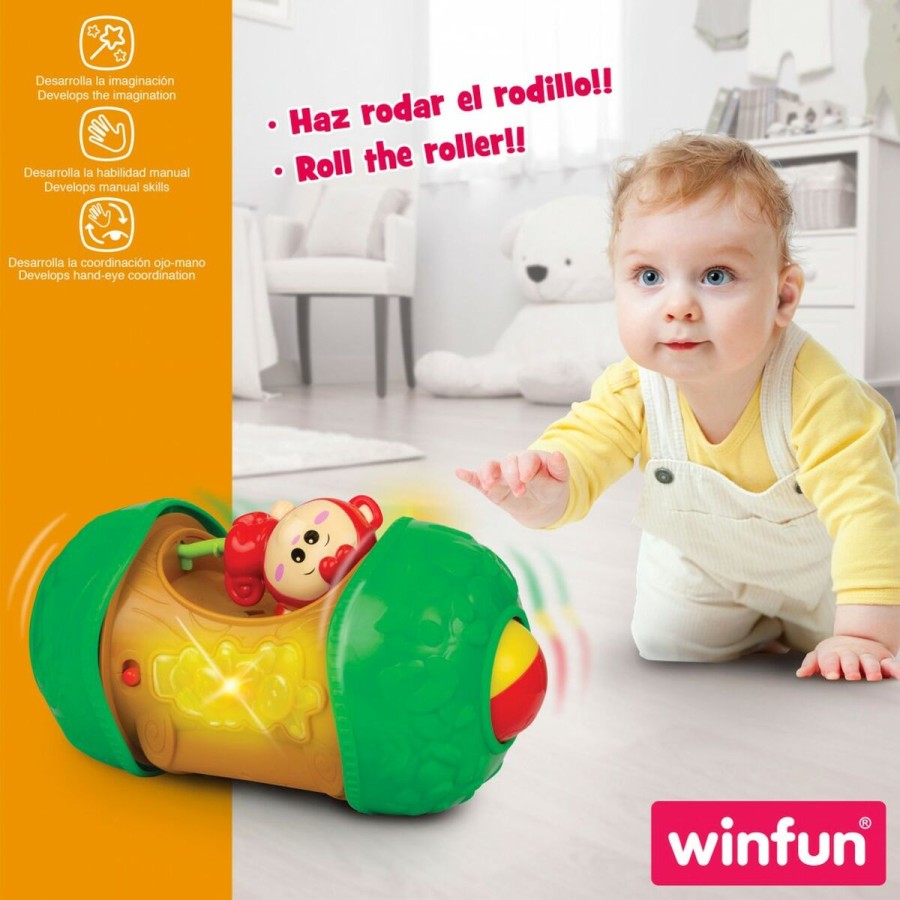 Interaktives Spielzeug für Babys Winfun Affe 11,5 x 20,5 x 11,5 cm (6