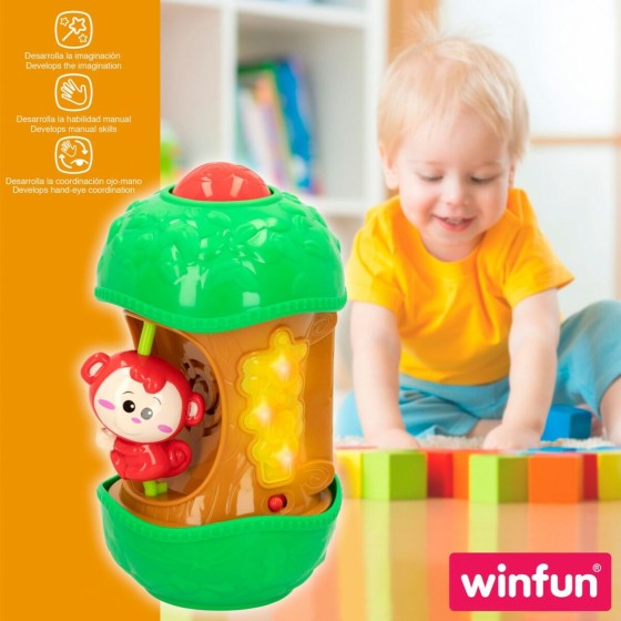 Interaktives Spielzeug für Babys Winfun Affe 11,5 x 20,5 x 11,5 cm (6