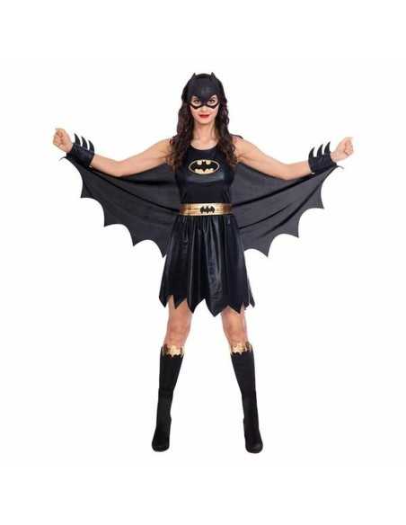 Verkleidung für Erwachsene Batgirl Schwarz