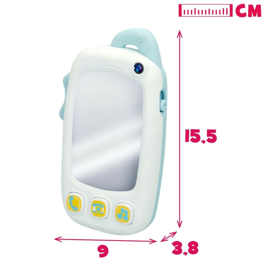 Téléphone-jouet Winfun Blanc 9 x 15,5 x 3,8 cm (6 Unités)