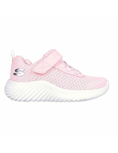 Chaussures de Sport pour Enfants Skechers Bounder-Cool Cruise Rose