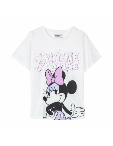 Maglia a Maniche Corte per Bambini Minnie Mouse 6 Anni