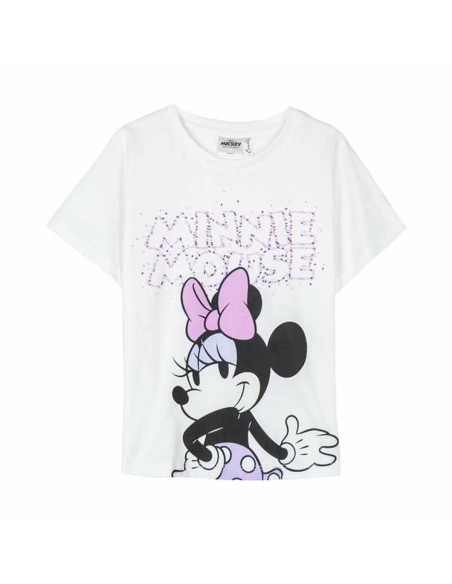 Maglia a Maniche Corte per Bambini Minnie Mouse 6 Anni