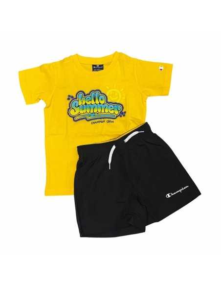 Completo Sportivo per Bambini Champion Essentials Giallo