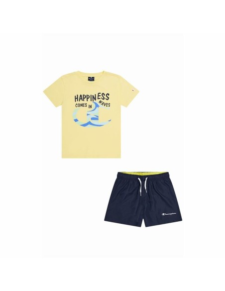 Completo Sportivo per Bambini Champion Essentials Giallo