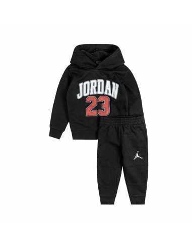 Completo Sportivo per Bambini Jordan Jordan Po Set Nero