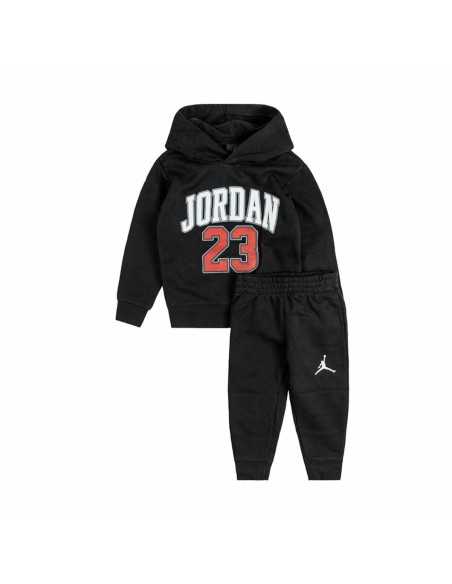 Completo Sportivo per Bambini Jordan Jordan Po Set Nero