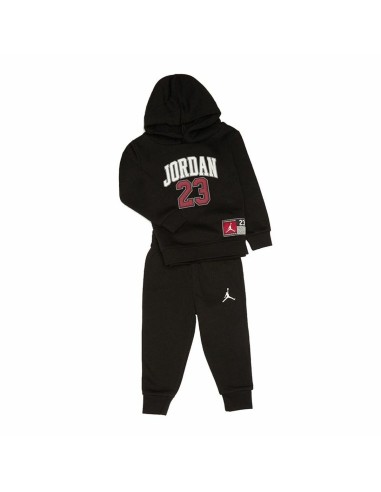 Ensemble de Sport pour Enfants Jordan Jordan Po Set Noir