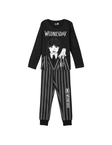 Pyjama Enfant Wednesday Gris foncé