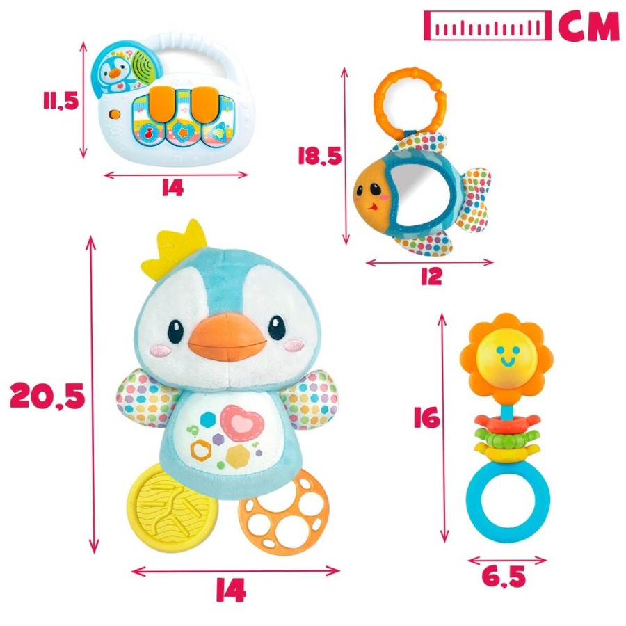 Babyspielzeug-Set Winfun 14 x 20,5 x 7,5 cm (4 Stück)