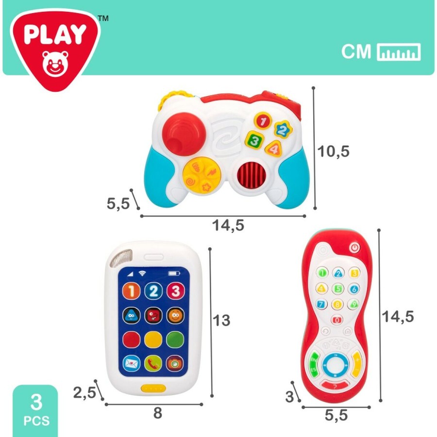 Ensemble de Jouets pour Bébés PlayGo 14,5 x 10,5 x 5,5 cm (4 Unités