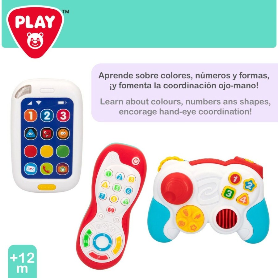 Ensemble de Jouets pour Bébés PlayGo 14,5 x 10,5 x 5,5 cm (4 Unités