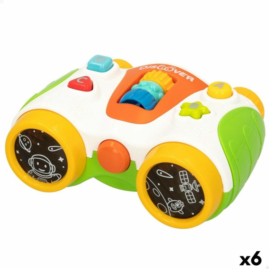 Interactive Toy for Babies Colorbaby Binoculars 13,5 x 6 x 10,5 cm (6
