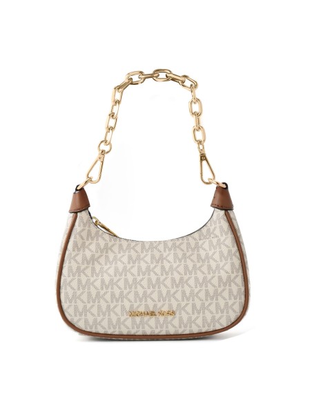 Sac-à-main Femme Michael Kors Cora Beige 19 x 15 x 6 cm