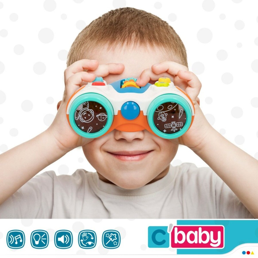 Jouet interactif pour bébé Colorbaby Jumelles 13,5 x 6 x 10,5 cm (6
