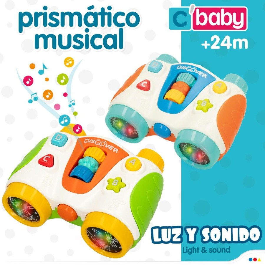 Jouet interactif pour bébé Colorbaby Jumelles 13,5 x 6 x 10,5 cm (6