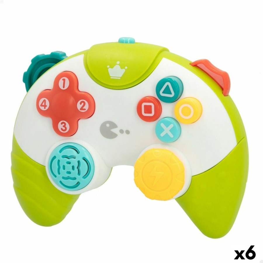 Spielzeugcontroller Colorbaby grün 15 x 5,5 x 12 cm (6 Stück)