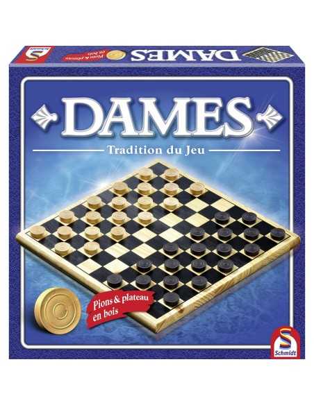 Checkers Pieces Schmidt Spiele Ladies wood tradition