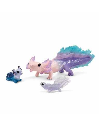 Actionfiguren Schleich Salamandre Axolotls 3 Stücke