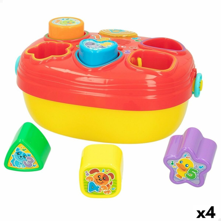 Interaktives Spielzeug für Babys Winfun 22 x 9,5 x 15,5 cm (4 Stück)