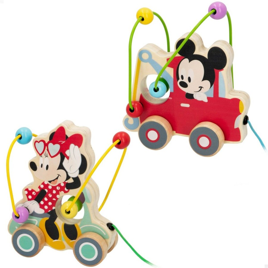 Pull-along toy Disney Wood (6 Units)