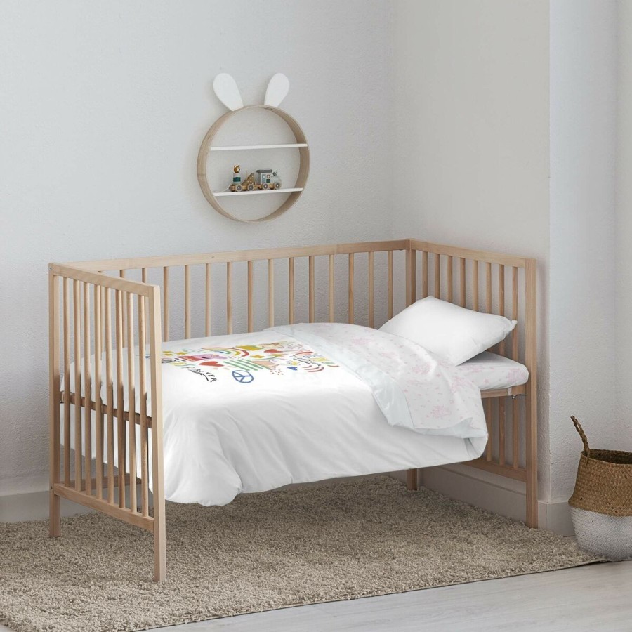 Bettbezug für Babybett Peppa Pig Together 100 x 120 cm