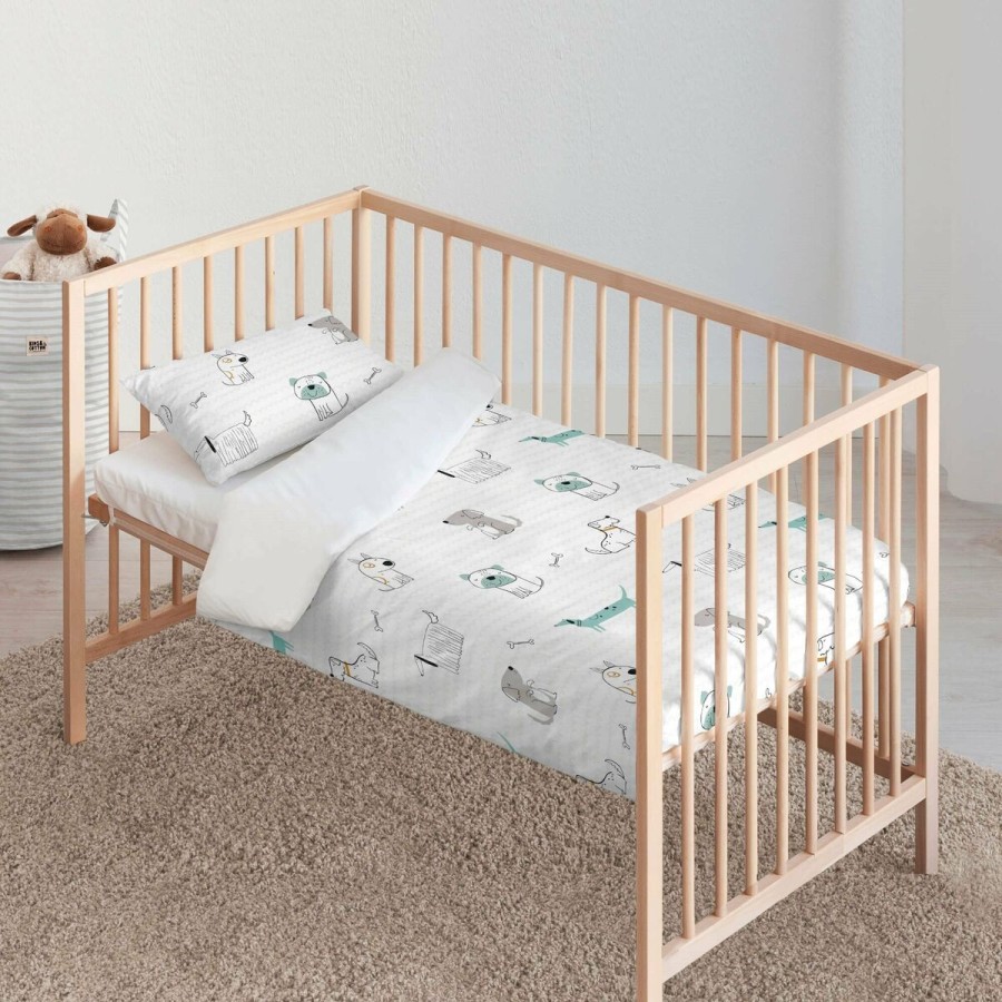 Housse de couette pour berceau Kids&Cotton Huali Small 115 x 145 cm