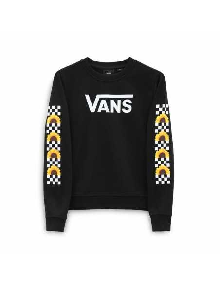 Children’s Sweatshirt without Hood Vans Sunlit Black