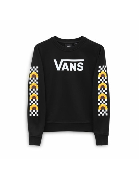 Sweat sans capuche enfant Vans Sunlit Noir