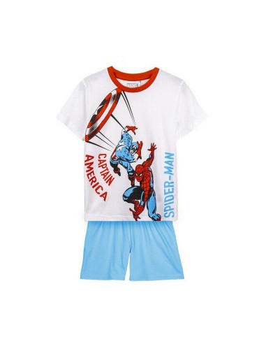 Pigiama Per bambini The Avengers Grigio Azzurro Bianco