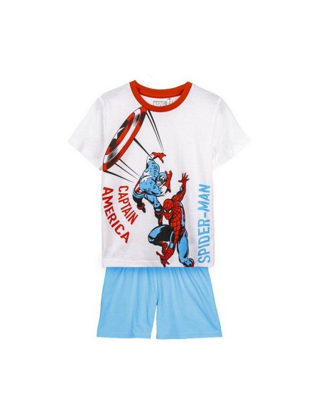 Pigiama Per bambini The Avengers Grigio Azzurro Bianco