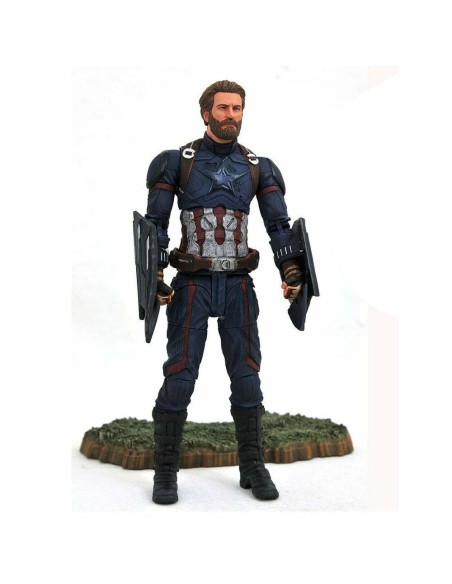 Action Figure Diamond Captain America APR182168 18 cm