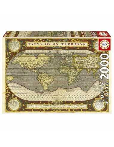 Puzzle Educa 2000 Pezzi Mappa