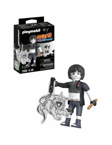 Figurine Playmobil Naruto 71563 6 Pièces