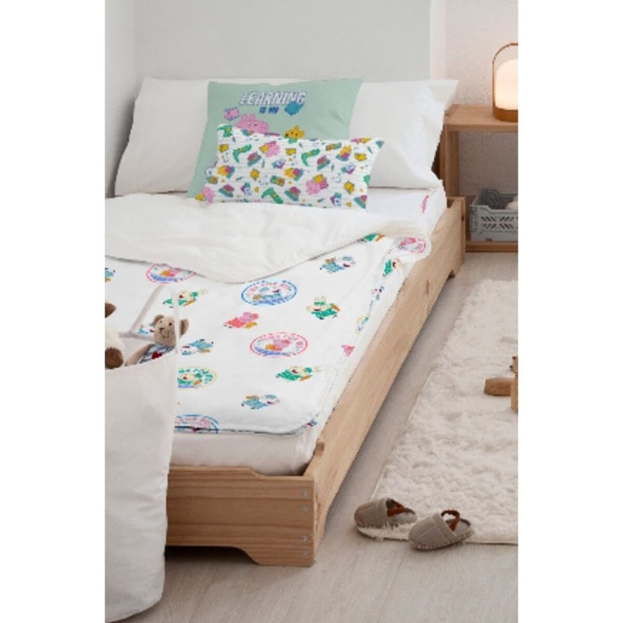 Bettbezug Peppa Pig Time Bed Bunt (90 cm)