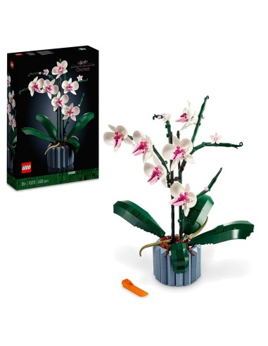 Playset Lego The Orchid Plants with Indoor Artificial Flowers