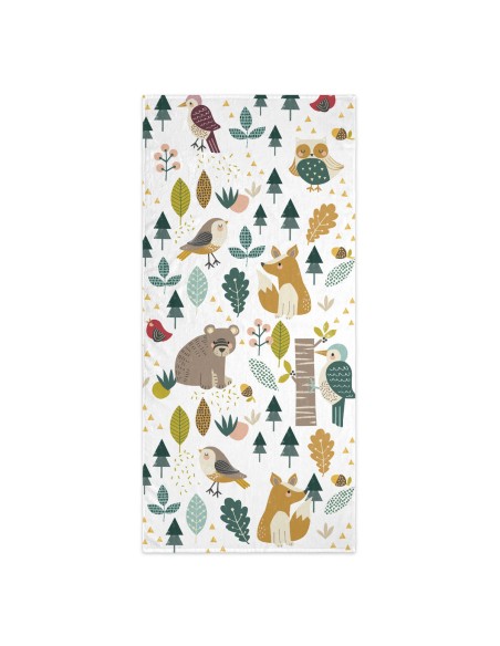 Badetuch HappyFriday Moshi Moshi Harvestwood Bunt 70 x 150 cm