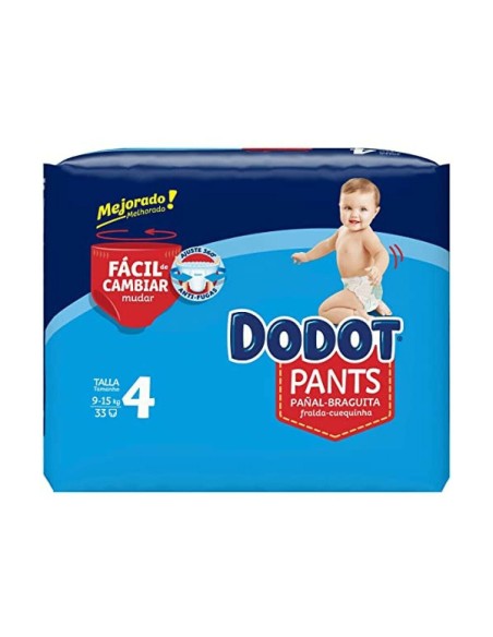 Couches jetables Dodot Dodot Pants 9-15 kg 33 Unités