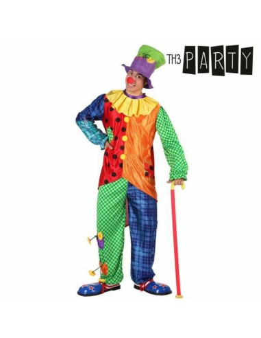 Costume for Adults Th3 Party 9449 Multicolour Circus (3 Pieces)