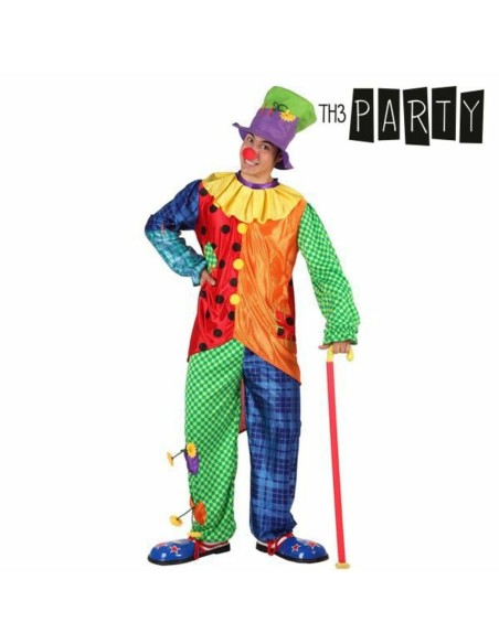 Costume for Adults Th3 Party 9449 Multicolour Circus (3 Pieces)