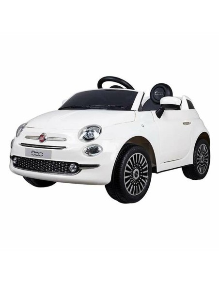 Voiture électrique pour enfants Fiat 500 Blanc