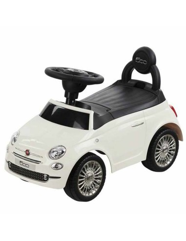 Tricycle RIDE ON CAR FIAT 500 WHITE White