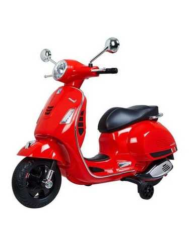 Moto Vespa Rosso Elettrica 30W