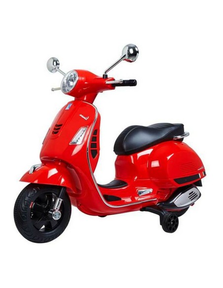 Motorbike Vespa Red Electric 30W