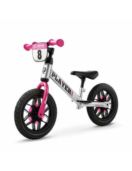 Bicicletta per Bambini New Bike Player Luci Rosa 10"