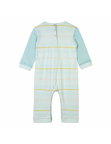 Baby's Long-sleeved Romper Suit Blue Blue