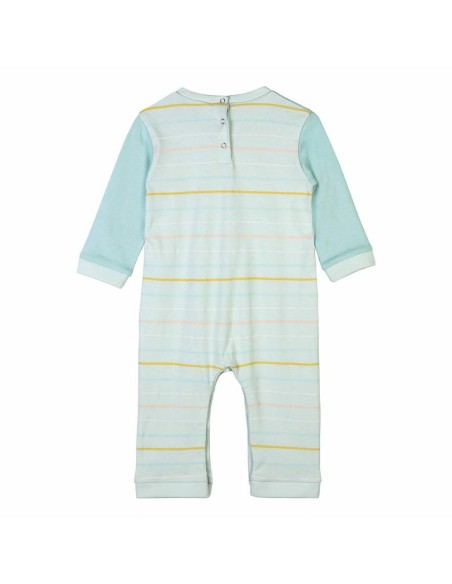 Baby's Long-sleeved Romper Suit Blue Blue