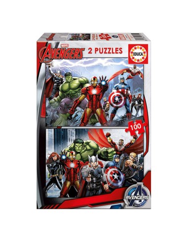 Puzzle Educa Marvel Avengers (2 x 100 pcs)