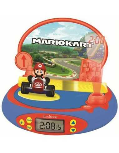 Réveil Lexibook Mario Kart Projecteur avec son